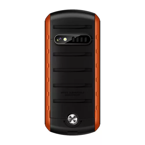 Maxcom MM901 mobiltelefon, dual sim-es kártyafüggetlen, ütés-, por-, víz (IP67)- és sár ellen narancs (magyar nyelvű menüvel)