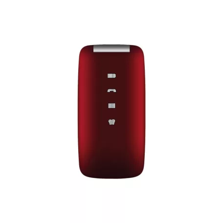 Maxcom MM823 mobiltelefon kártyafüggetlen, vészhívóval piros (magyar nyelvű menüvel)