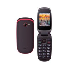   Maxcom MM818 mobile phone, unlocked, extra large keypad, emergency button, black