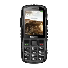   Maxcom MM920 mobiltelefon, kártyafüggetlen-, ütés-, por-, víz (IP67)- és sár ellen fekete (magyar nyelvű menüvel)