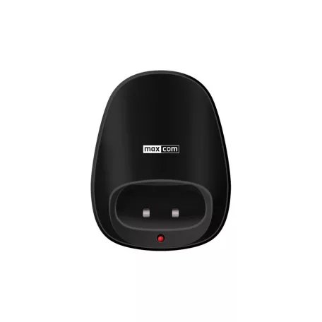 Maxcom MM35D mobiltelefon asztali töltővel, egy sim-es, kártyafüggetlen, fm rádiós fekete (magyar nyelvű menüvel)