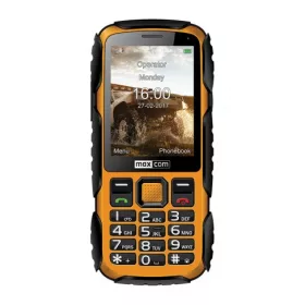   Maxcom MM920 mobiltelefon, kártyafüggetlen-, ütés-, por-, víz (IP67)- és sár ellen sárga (magyar nyelvű menüvel)