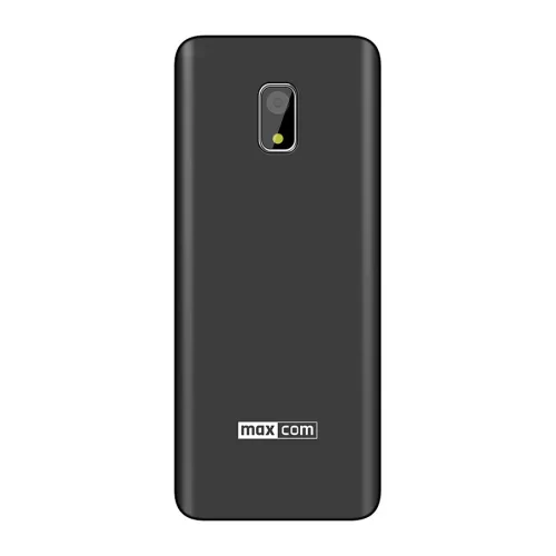 Maxcom MM236 mobiltelefon, dual sim-es kártyafüggetlen, bluetooth-os, fm rádiós fekete-szürke (magyar nyelvű menüvel)