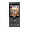 Maxcom MM236 mobiltelefon, dual sim-es kártyafüggetlen, bluetooth-os, fm rádiós fekete-arany (magyar nyelvű menüvel)