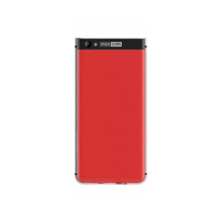 Maxcom MM760 dual sim-es kártyafüggetlen mobiltelefon bluetooth-os, fm rádiós piros (magyar nyelvű menüvel)