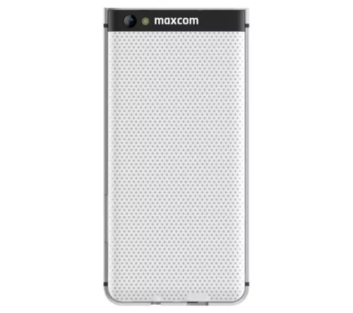 Maxcom MM760 dual sim-es kártyafüggetlen mobiltelefon bluetooth-os, fm rádiós fehér (magyar nyelvű menüvel)