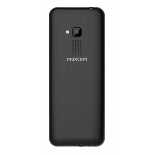Maxcom MM139 mobiltelefon, dual sim-es kártyafüggetlen, bluetooth-os, fm rádiós fekete (magyar nyelvű menüvel)