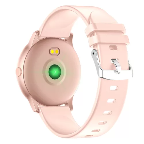 Maxcom Fit FW32 Neon pink IP67 vízálló okosóra pulzus és vérnyomásmérővel