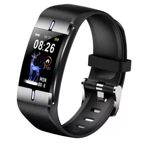   Maxcom Fit FW34 ezüst IP68 vízálló okoskarkötő pulzus és vérnyomás mérővel