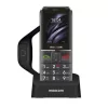 Maxcom MM735BB kártyafüggetlen idősgondozó mobiltelefon SOS karpereccel, extra nagy gombokkal (magyar nyelvű menüvel)