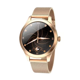   Maxcom Fit FW42 Gold arany IP68 vízálló okosóra pulzus és vérnyomásmérővel