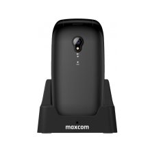   Maxcom MM816 kártyafüggetlen mobiltelefon, extra nagy gombokkal, fekete (magyar nyelvű menüvel)