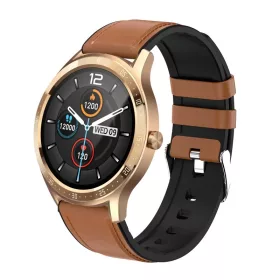  Maxcom Fit FW43 Cobalt 2 arany vízálló okosóra pulzus és vérnyomásmérővel