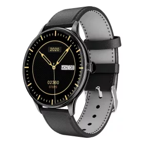   Maxcom Fit FW48 Vanad fekete IP67 vízálló okosóra pulzus és vérnyomásmérővel