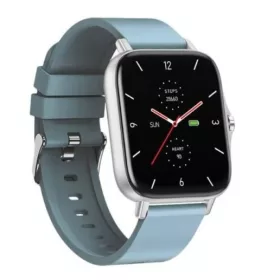   Maxcom Fit FW55 Aurum Pro ezüst vízálló okosóra magyar menüvel, pulzus és vérnyomásmérővel mikrofonnal