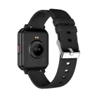 Maxcom FW56 Carbon Pro fekete vízálló okosóra pulzus és vérnyomásmérővel mikrofonnal