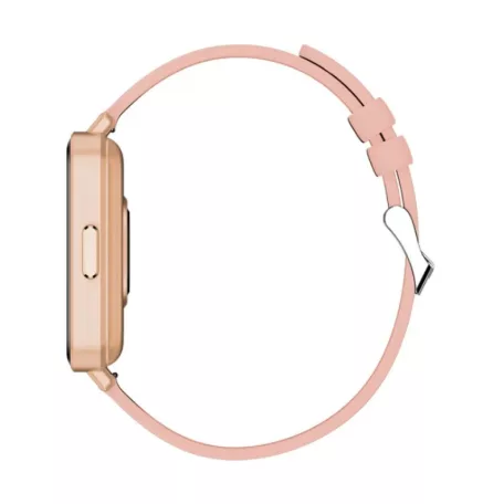 Maxcom FW56 Carbon Pro arany vízálló okosóra pulzus és vérnyomásmérővel mikrofonnal