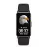 Maxcom FW53 Nitro GPS fekete IP68 vízálló okosóra  magyar menüvel, pulzus és vérnyomásmérővel