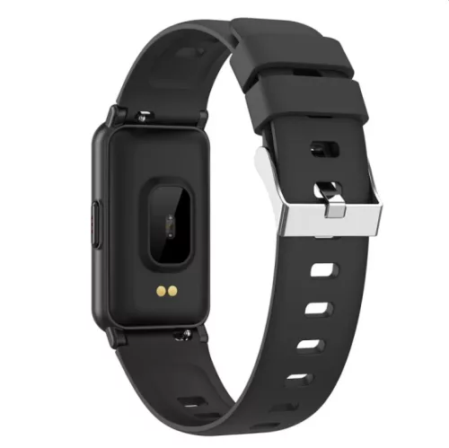 Maxcom FW53 Nitro GPS fekete IP68 vízálló okosóra  magyar menüvel, pulzus és vérnyomásmérővel