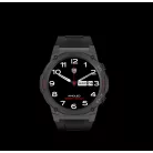 Maxcom FW63 Cobalt Pro fekete IP68 vízálló okosóra pulzus és vérnyomásmérővel Amoled kijelzővel mikrofonnal