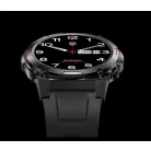 Maxcom FW63 Cobalt Pro fekete IP68 vízálló okosóra pulzus és vérnyomásmérővel Amoled kijelzővel mikrofonnal