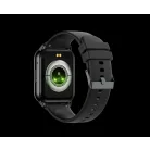 Maxcom FW25 Arsen Pro fekete matt IP67 vízálló okosóra magyar nyelvű menüvel pulzus és vérnyomásmérővel mikrofonnal