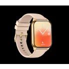 Maxcom FW25 Arsen Pro arany matt IP67 vízálló okosóra magyar nyelvű menüvel pulzus és vérnyomásmérővel mikrofonnal