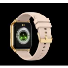 Maxcom FW25 Arsen Pro arany matt IP67 vízálló okosóra magyar nyelvű menüvel pulzus és vérnyomásmérővel mikrofonnal