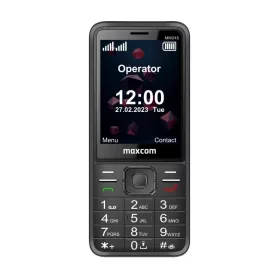   Maxcom MM245 4G fémházas mobiltelefon, dual sim-es kártyafüggetlen, fekete (magyar nyelvű menüvel)