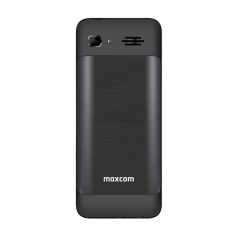   Maxcom MM245 4G fémházas mobiltelefon, dual sim-es kártyafüggetlen, fekete (magyar nyelvű menüvel)