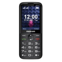   Maxcom MM445 4G Dual SIM mobiltelefon, kártyafüggetlen, extra nagy gombokkal, vészhívóval, dokkolóval (magyar nyelvű menüvel)