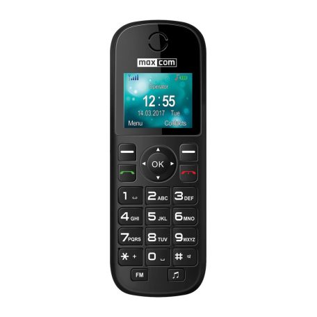 Maxcom MM35D SE mobiltelefon asztali töltővel, kártyafüggetlen, Type-C csatlakozóval (magyar nyelvű menüvel)