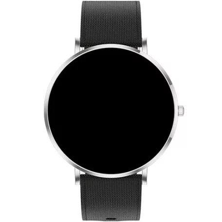 Maxcom FW27 Selen IP68 vízálló okosóra magyar nyelvű menüvel pulzus és vérnyomásmérővel Amoled kijelzővel ezüst