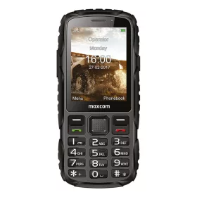   Maxcom MM920L mobiltelefon, kártyafüggetlen-, ütés-, por-, víz (IP67)- és sár ellen fekete (magyar nyelvű menüvel)