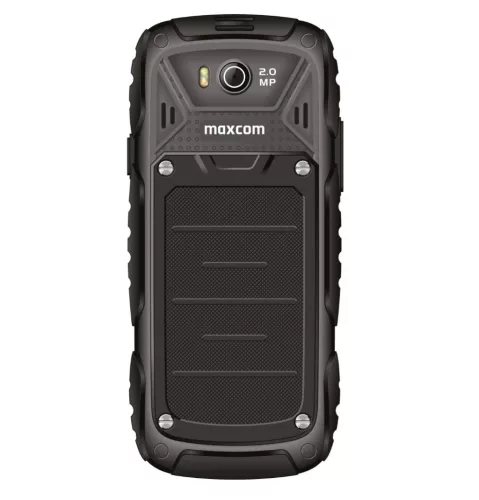 Maxcom MM920L mobiltelefon, kártyafüggetlen-, ütés-, por-, víz (IP67)- és sár ellen fekete (magyar nyelvű menüvel)