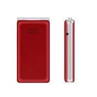 Maxcom MM835 4G kártyafüggetlen mobiltelefon, Dual Sim, extra nagy gombokkal, vészhívóval piros (magyar nyelvű menüvel)