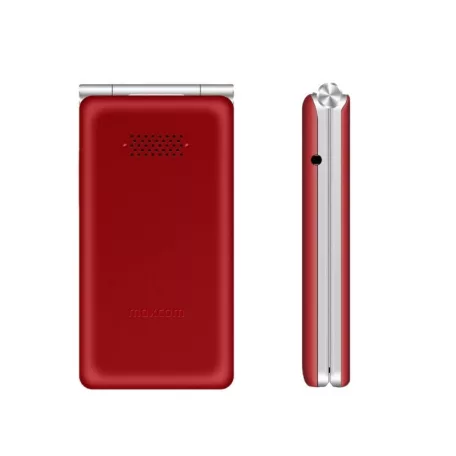 Maxcom MM835 4G kártyafüggetlen mobiltelefon, Dual Sim, extra nagy gombokkal, vészhívóval piros (magyar nyelvű menüvel)