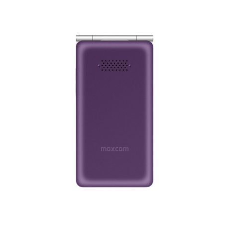 Maxcom MM835 4G kártyafüggetlen mobiltelefon, Dual Sim, extra nagy gombokkal, vészhívóval lila (magyar nyelvű menüvel)