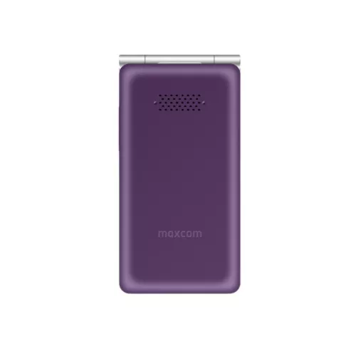 Maxcom MM835 4G kártyafüggetlen mobiltelefon, Dual Sim, extra nagy gombokkal, vészhívóval lila (magyar nyelvű menüvel)