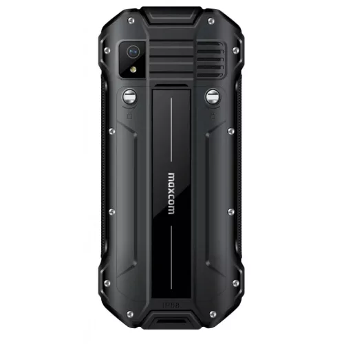 Maxcom MM918L 4G Dual-SIM mobiltelefon, kártyafüggetlen-, ütés-, por-, víz (IP68)- és sár ellen fekete (magyar nyelvű menüvel)