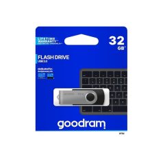   Goodram 32GB USB 2.0 fekete pendrive Artisjus matricával -  UTS2-0320K0R11
