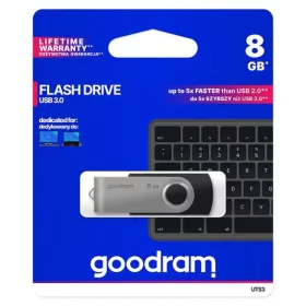   Goodram 8GB USB 3.0 fekete pendrive Artisjus matricával - UTS3-0080K0R11