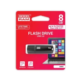  Goodram 8GB USB 3.0 fekete pendrive Artisjus matricával - UMM3-0080K0R11