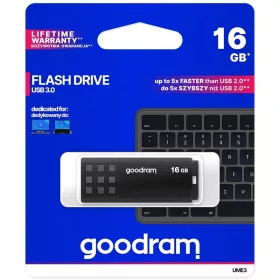   Goodram 16GB USB 3.0 fekete pendrive Artisjus matricával - UME3-0160K0R11