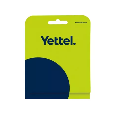 Bliszteres Yettel aktiválatlan sim kártya 20 perc lebeszélhetőséggel és 2GB mobilnettel