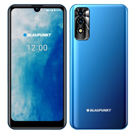 Blaupunkt TX60 2/16GB érintős mobiltelefon, kártyafüggetlen, kék (Android)