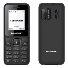   Blaupunkt V18 mobiltelefon, kártyafüggetlen, Dual SIM 2G, fekete