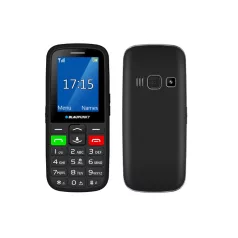   Blaupunkt BS 09 4G Dual-SIM mobiltelefon extra nagy gombokkal, vészhívóval , kártyafüggetlen, fekete