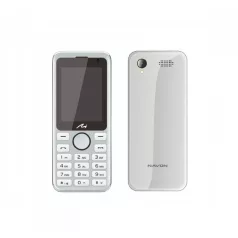   Navon Classic T200 nyomógombos mobiltelefon, kártyafüggetlen Dual SIM, ezüst