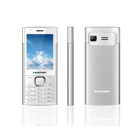 Blaupunkt FL01 mobiltelefon, kártyafüggetlen, fehér-ezüst